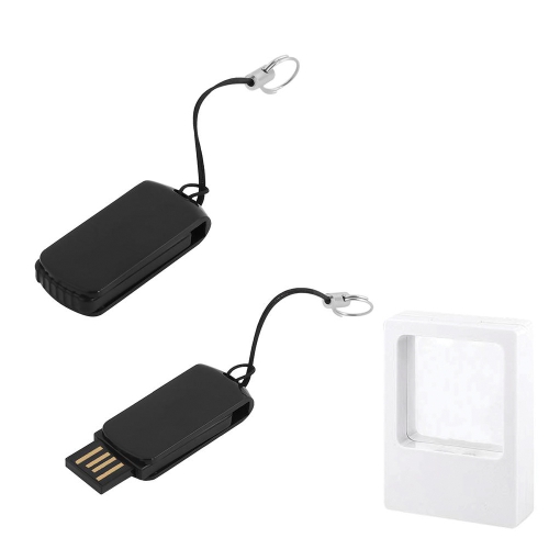 8 GB roterande plast USB-minne