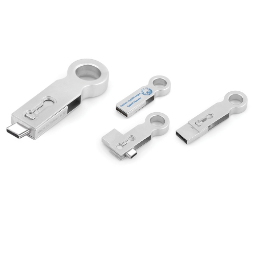 Memorie USB metalica de 16 GB