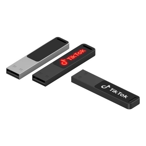 Stick de memorie USB iluminat metalic de 16 GB